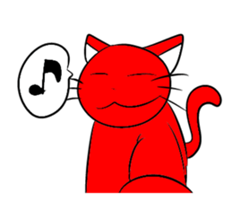 AKAIRONONEKO sticker #8282284