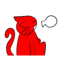 AKAIRONONEKO sticker #8282289