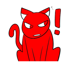 AKAIRONONEKO sticker #8282295