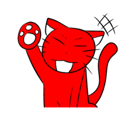 AKAIRONONEKO sticker #8282298