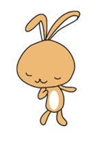 maple of the rabbit sticker #8282300