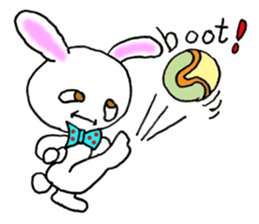 Bunny Larry and Piki - ENGLISH sticker #8282469