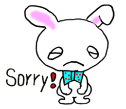 Bunny Larry and Piki - ENGLISH sticker #8282470