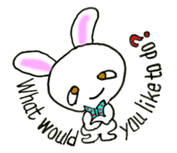 Bunny Larry and Piki - ENGLISH sticker #8282471