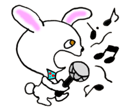 Bunny Larry and Piki - ENGLISH sticker #8282475