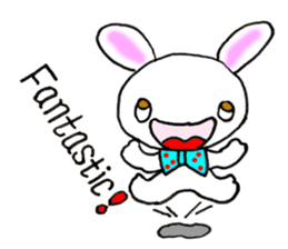 Bunny Larry and Piki - ENGLISH sticker #8282476