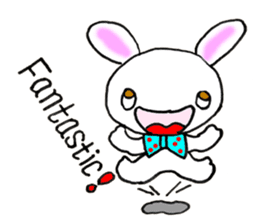 Bunny Larry and Piki - ENGLISH sticker #8282476
