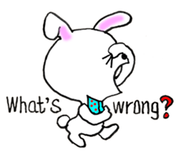 Bunny Larry and Piki - ENGLISH sticker #8282477