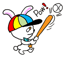 Bunny Larry and Piki - ENGLISH sticker #8282482