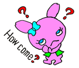 Bunny Larry and Piki - ENGLISH sticker #8282488