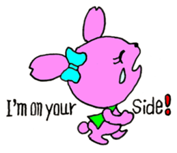Bunny Larry and Piki - ENGLISH sticker #8282490