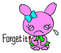 Bunny Larry and Piki - ENGLISH sticker #8282496