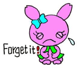 Bunny Larry and Piki - ENGLISH sticker #8282496