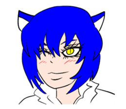 AOIRONONEKO sticker #8282433