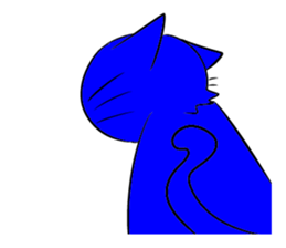 AOIRONONEKO sticker #8282457