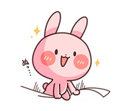 Rabbit is own pace. sticker #8284017