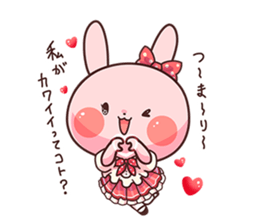 Rabbit is own pace. sticker #8284023