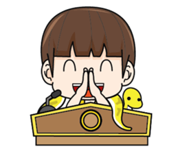 Actually I'm funny (EN) sticker #8284196