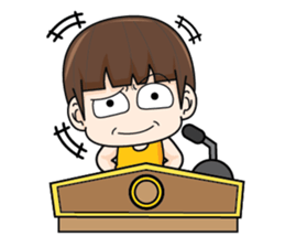 Actually I'm funny (EN) sticker #8284197