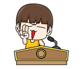 Actually I'm funny (EN) sticker #8284198