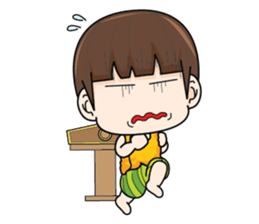 Actually I'm funny (EN) sticker #8284199