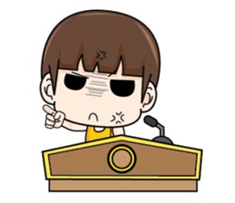 Actually I'm funny (EN) sticker #8284200