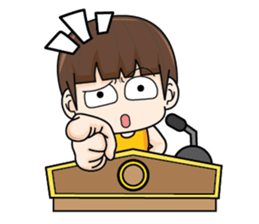 Actually I'm funny (EN) sticker #8284201