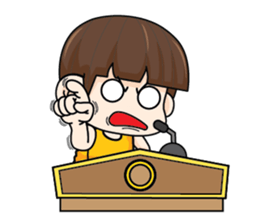 Actually I'm funny (EN) sticker #8284203