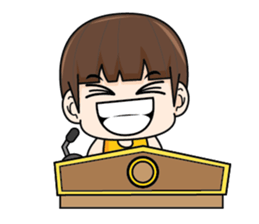 Actually I'm funny (EN) sticker #8284213