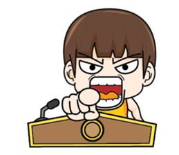 Actually I'm funny (EN) sticker #8284217