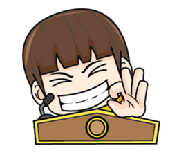 Actually I'm funny (EN) sticker #8284218