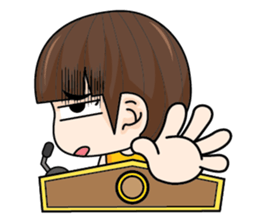 Actually I'm funny (EN) sticker #8284219