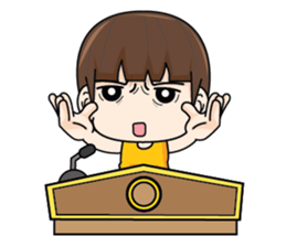 Actually I'm funny (EN) sticker #8284222