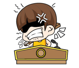 Actually I'm funny (EN) sticker #8284224