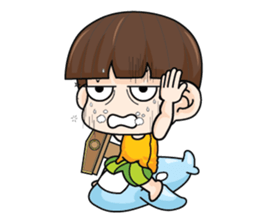 Actually I'm funny (EN) sticker #8284225