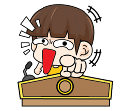 Actually I'm funny (EN) sticker #8284228