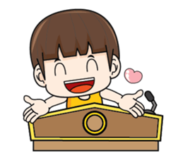 Actually I'm funny (EN) sticker #8284230