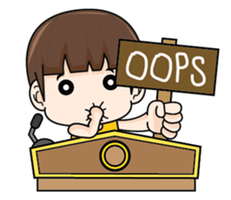 Actually I'm funny (EN) sticker #8284231