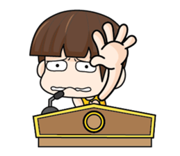 Actually I'm funny (EN) sticker #8284233