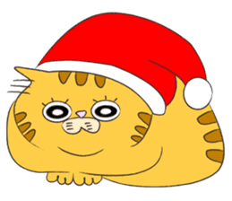 kawaii red tabby cat 2!!! sticker #8284384