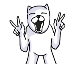 Annoying cats sticker. sticker #8284473