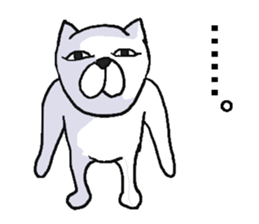 Annoying cats sticker. sticker #8284474