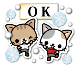 Japanese Style Cat Sticker 4 sticker #8284524