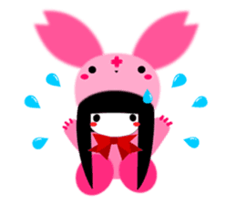 Chii Sakurabi : Mini Chii & Sakurabbit sticker #8284661
