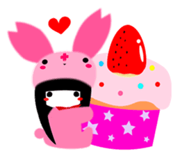 Chii Sakurabi : Mini Chii & Sakurabbit sticker #8284663