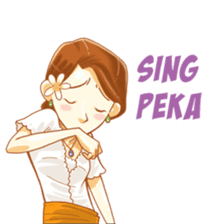 Ayu From Bali sticker #8284744