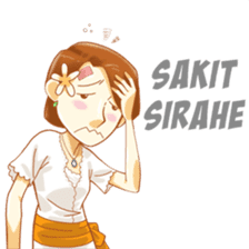 Ayu From Bali sticker #8284749