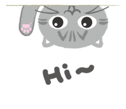 Miss AB Chiao & 3 cats. sticker #8285043