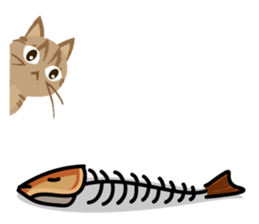 Miss AB Chiao & 3 cats. sticker #8285049