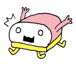 tofu and fishcake sticker #8285123